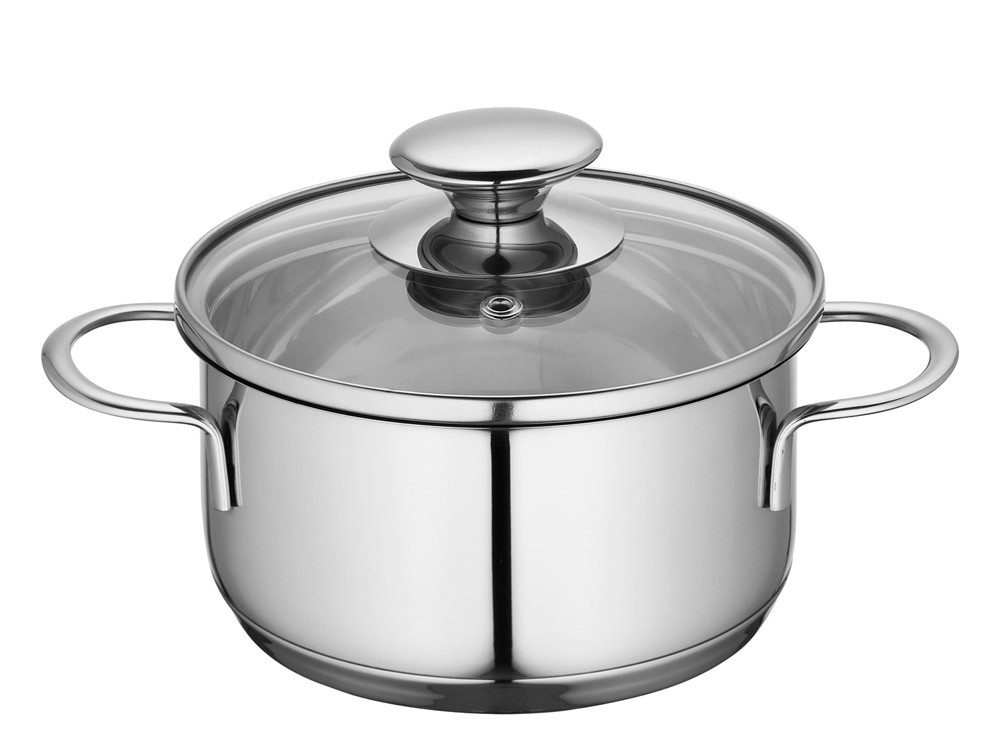 Garnek z pokrywką Kuchenprofi 1L Ø14cm