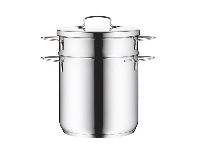 Garnek z wkładem do makaronu WMF Mini 3L Ø18cm z pokrywką