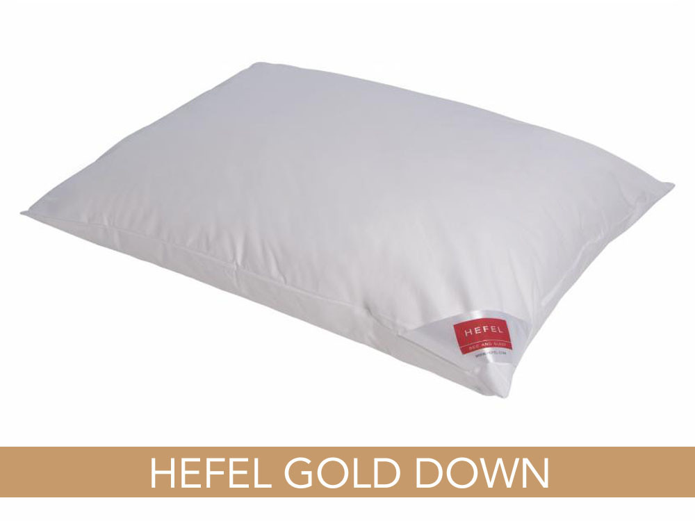 Poduszka puchowa Hefel Gold Down 50x70
