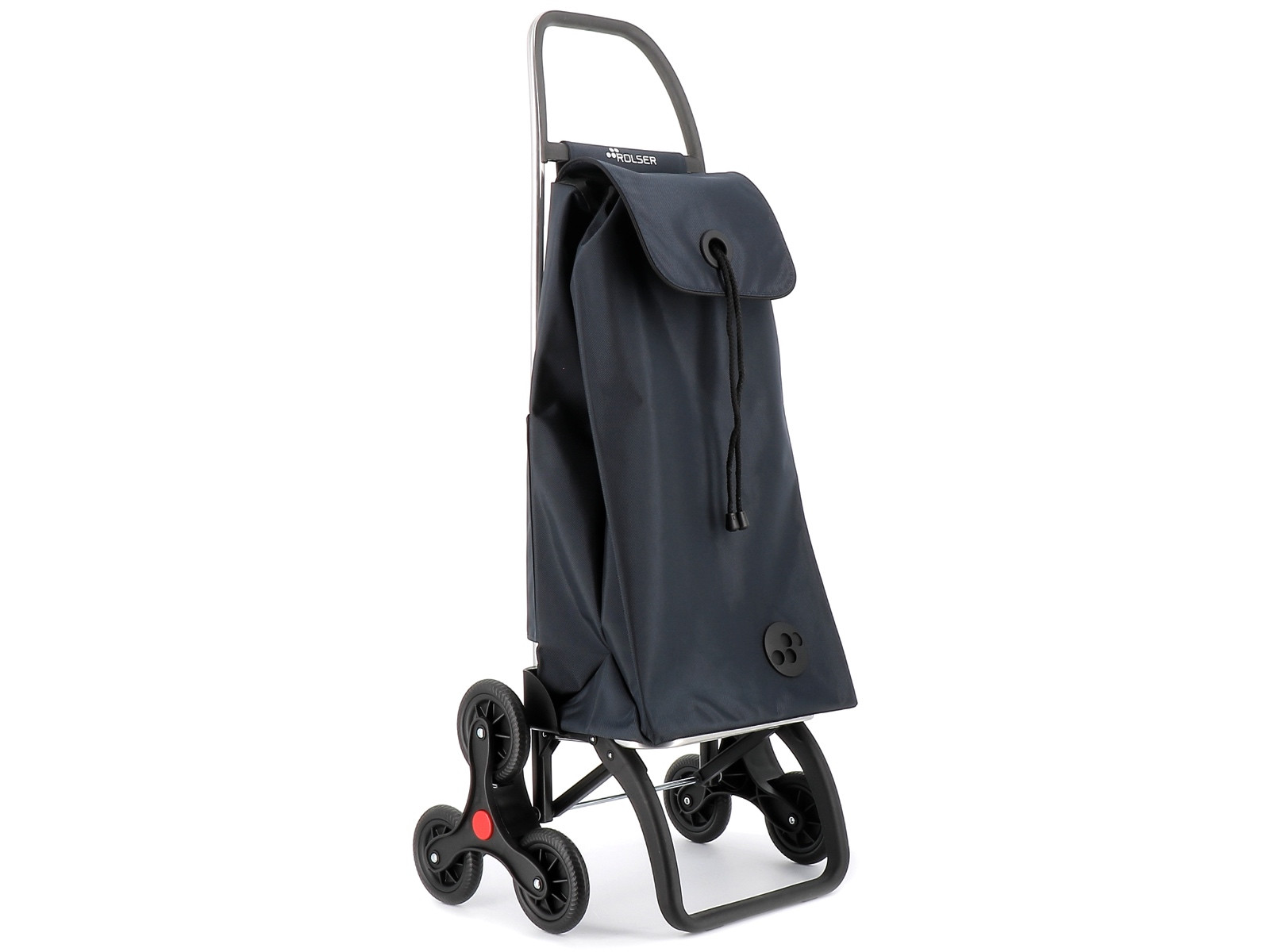 Wózek na zakupy Rolser I-Max 6 MF Graphite / schodowy