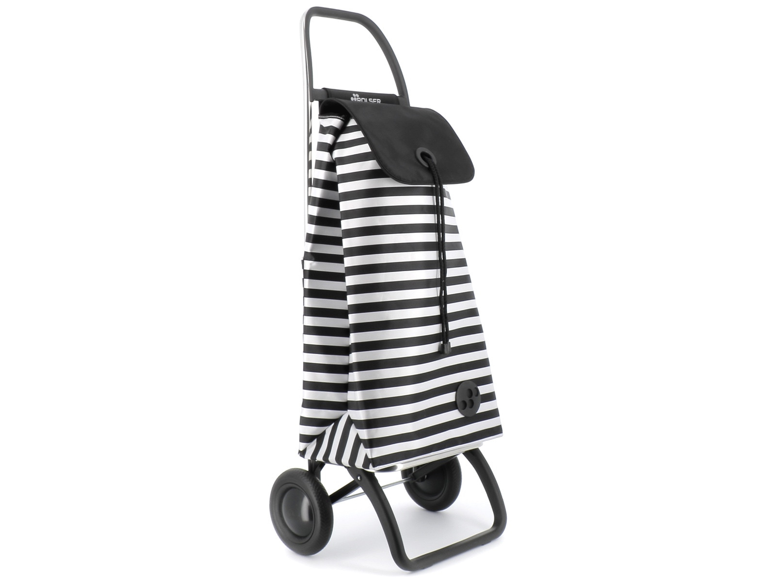 Wózek na zakupy Rolser I-Max 2 Marina Black/White