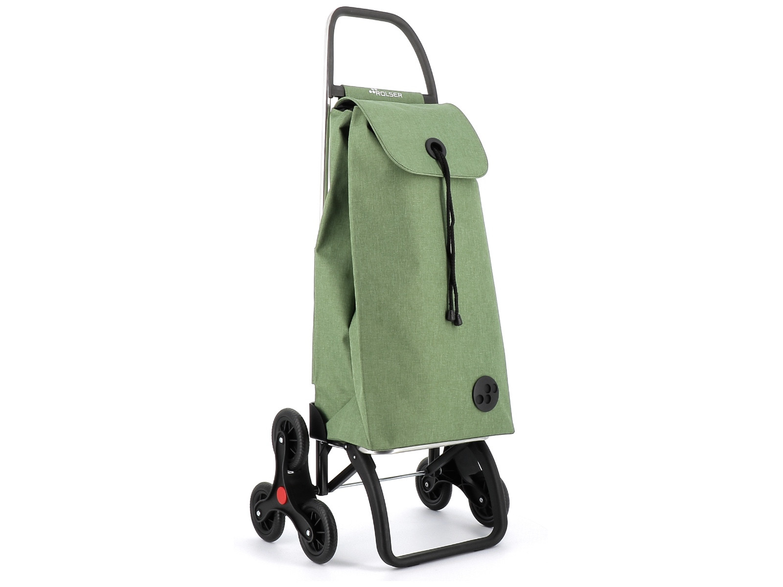 Wózek na zakupy Rolser I-Max 6 Tweed Khaki / schodowy