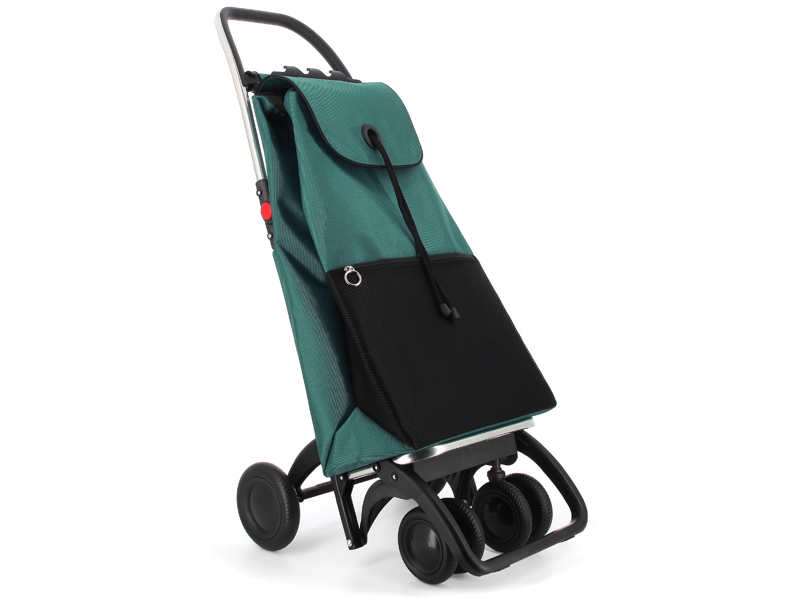 Wózek na zakupy Rolser I-Max 4L TOUR Urban MF Aqua / dwukierunkowy składany skrętny