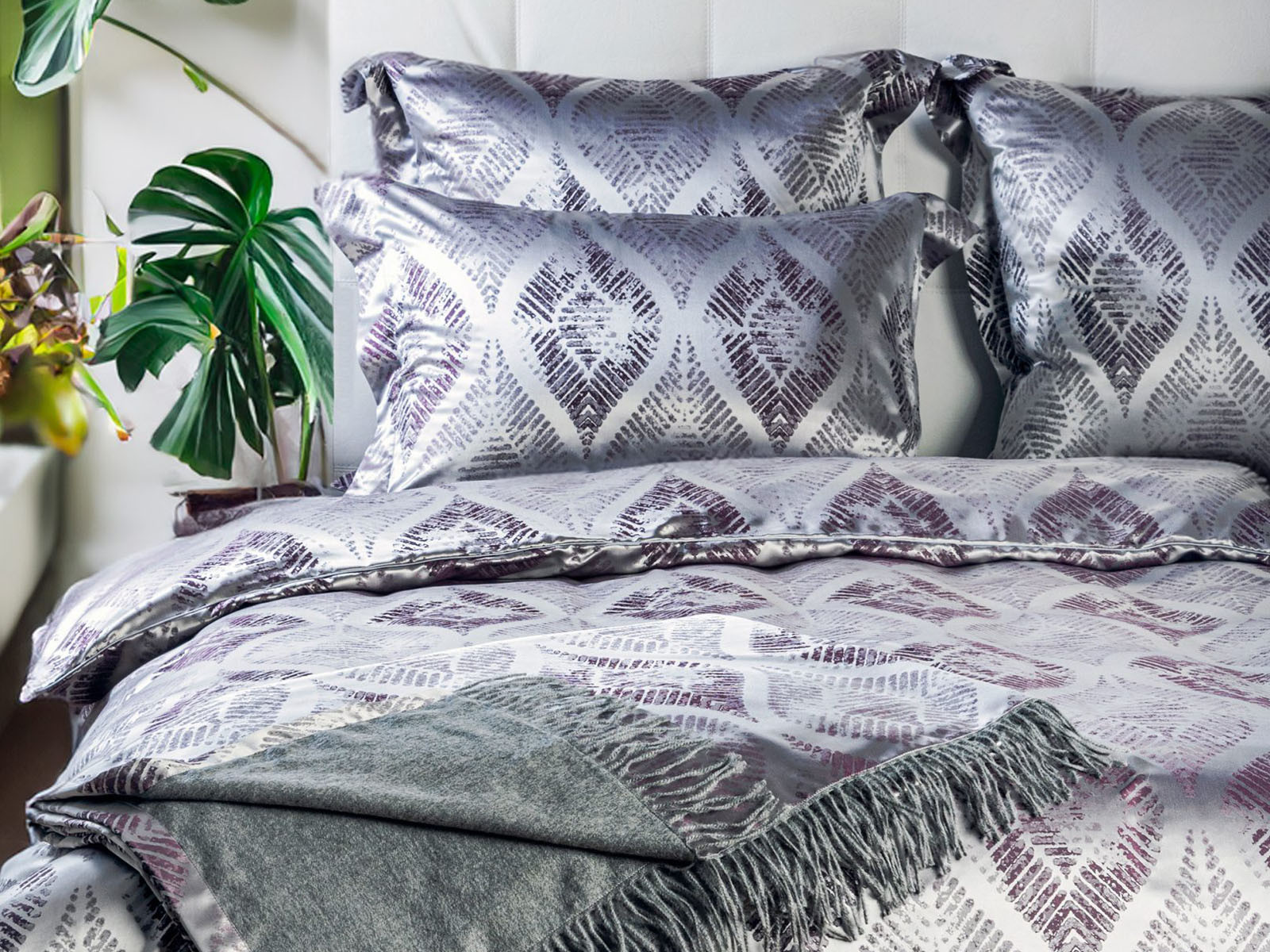 Pościel jedwabna Seidenweber Indian Summer - poszewka na kołdrę do 140x220