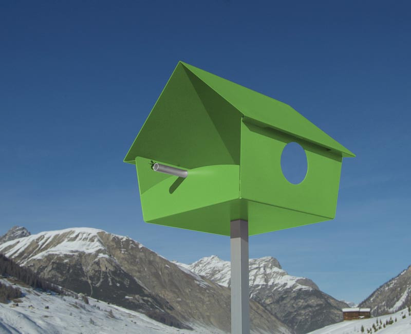 Karmnik dla ptaków Radius Piep Show XXL Green