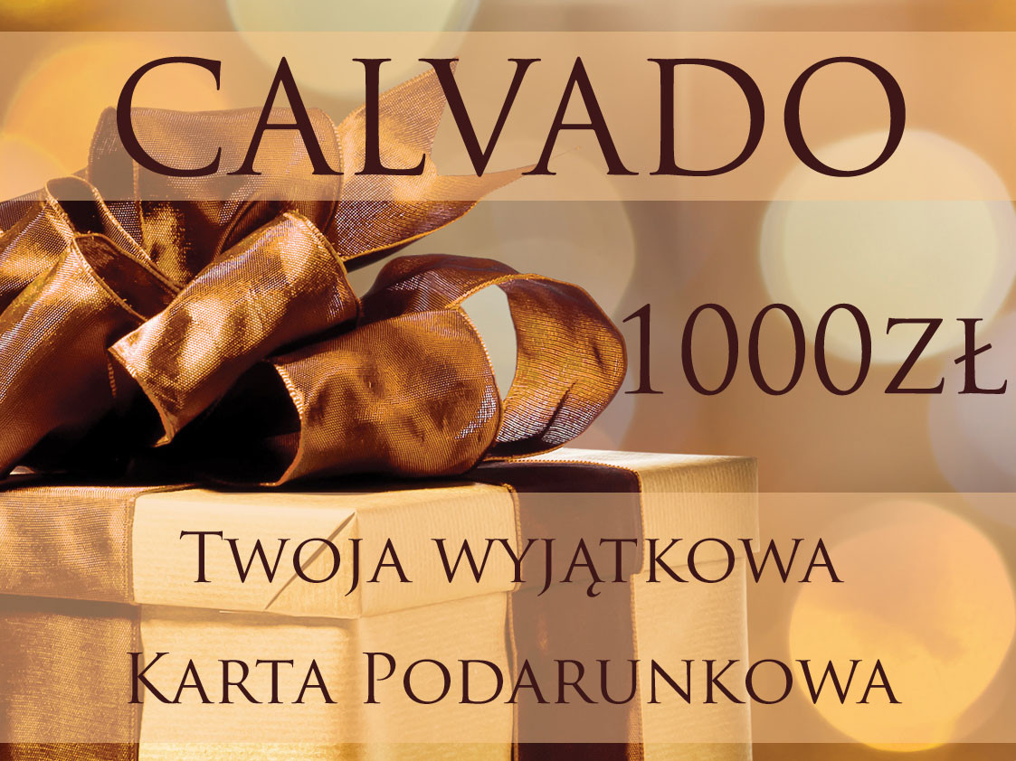 Karta podarunkowa Calvado Gift 1000zł
