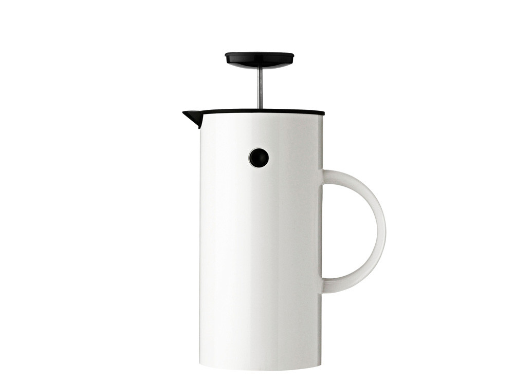 Kawiarka tłokowa French Press Stelton EM White