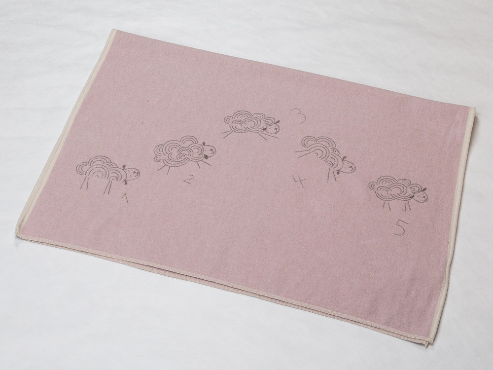 Kocyk DF Eco Sheep Pink 100x140