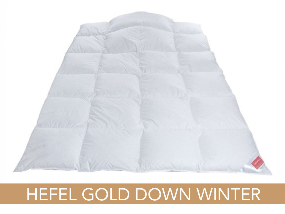 Kołdra puchowa Hefel Gold Down Winter 200x220