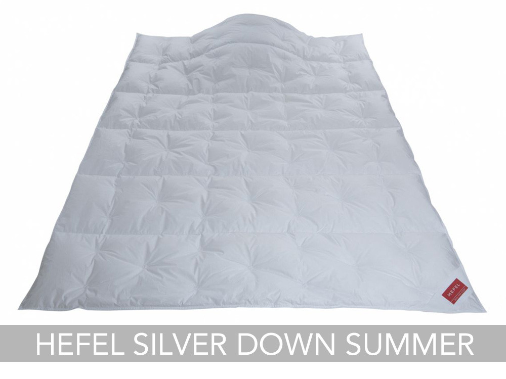 Kołdra puchowa Hefel Silver Down Summer 240x220