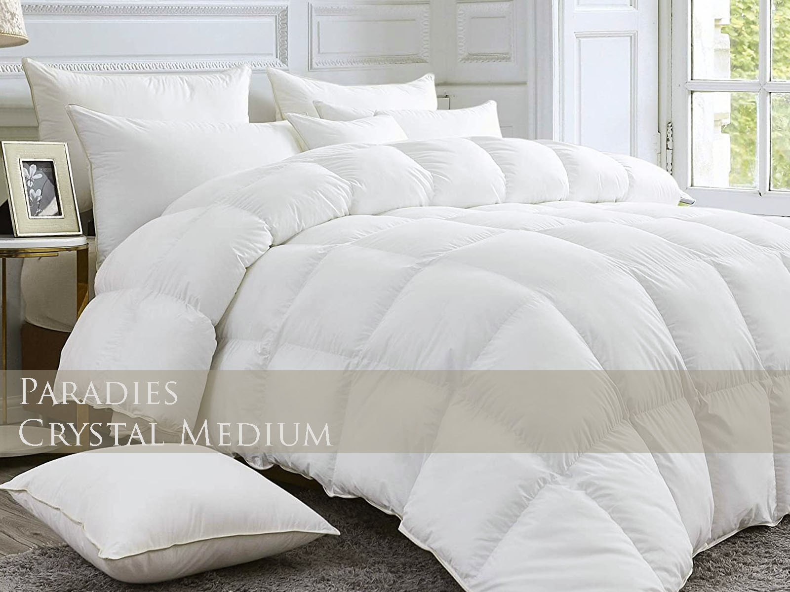 Kołdra puchowa Paradies Crystal Medium 200x200