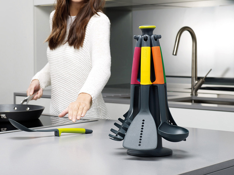 Komplet narzędzi kuchennych x6 ze stojakiem Joseph Joseph Elevate Multicolour