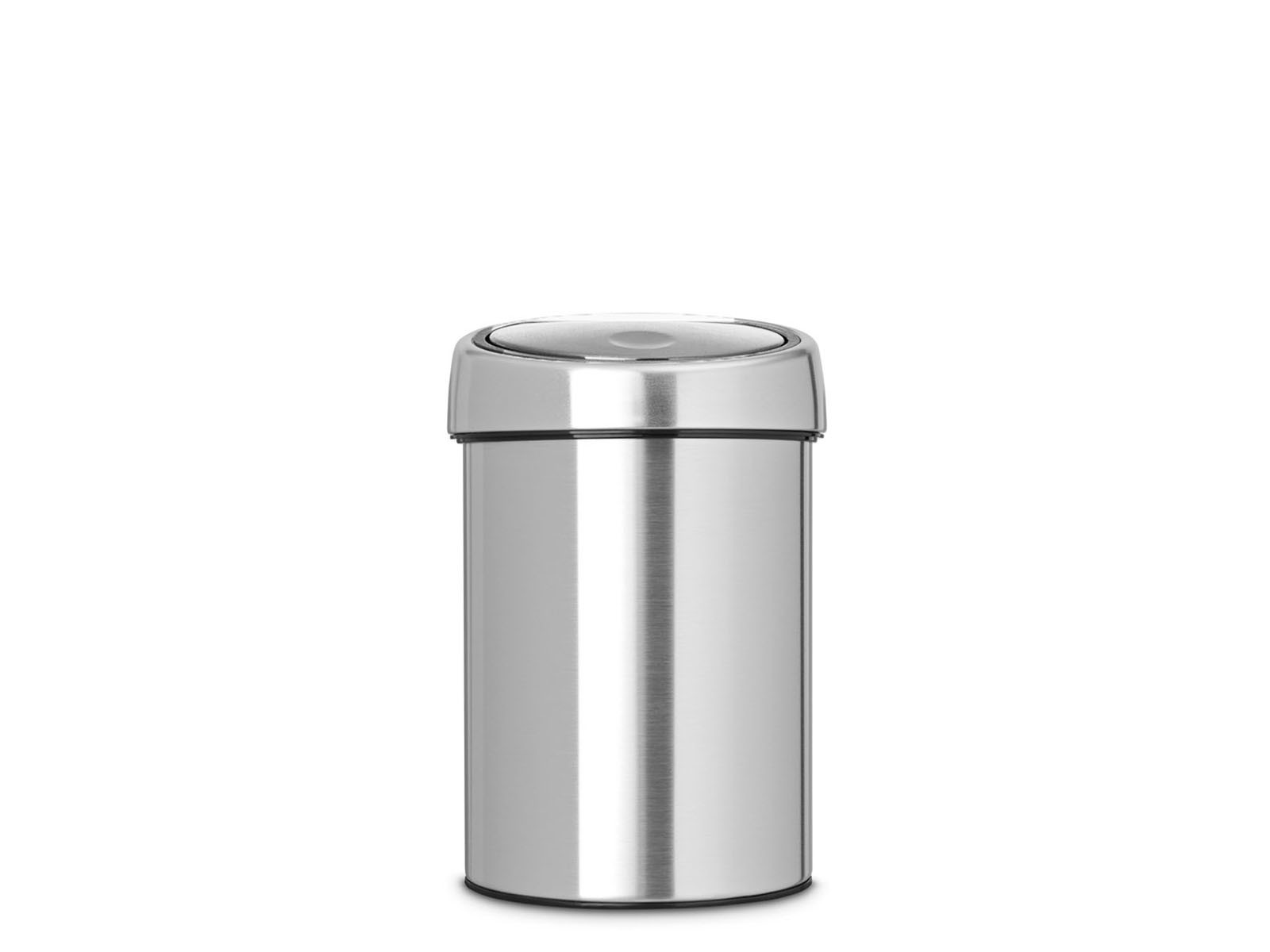 Kosz na śmieci Brabantia Touch Steel Matt FPP 3L podłogowy/ścienny 2w1