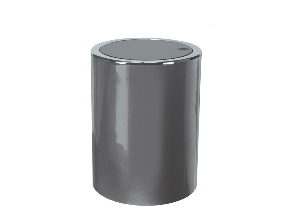 Kosz na śmieci nablatowy KW Mini Clap Grey 1,5L