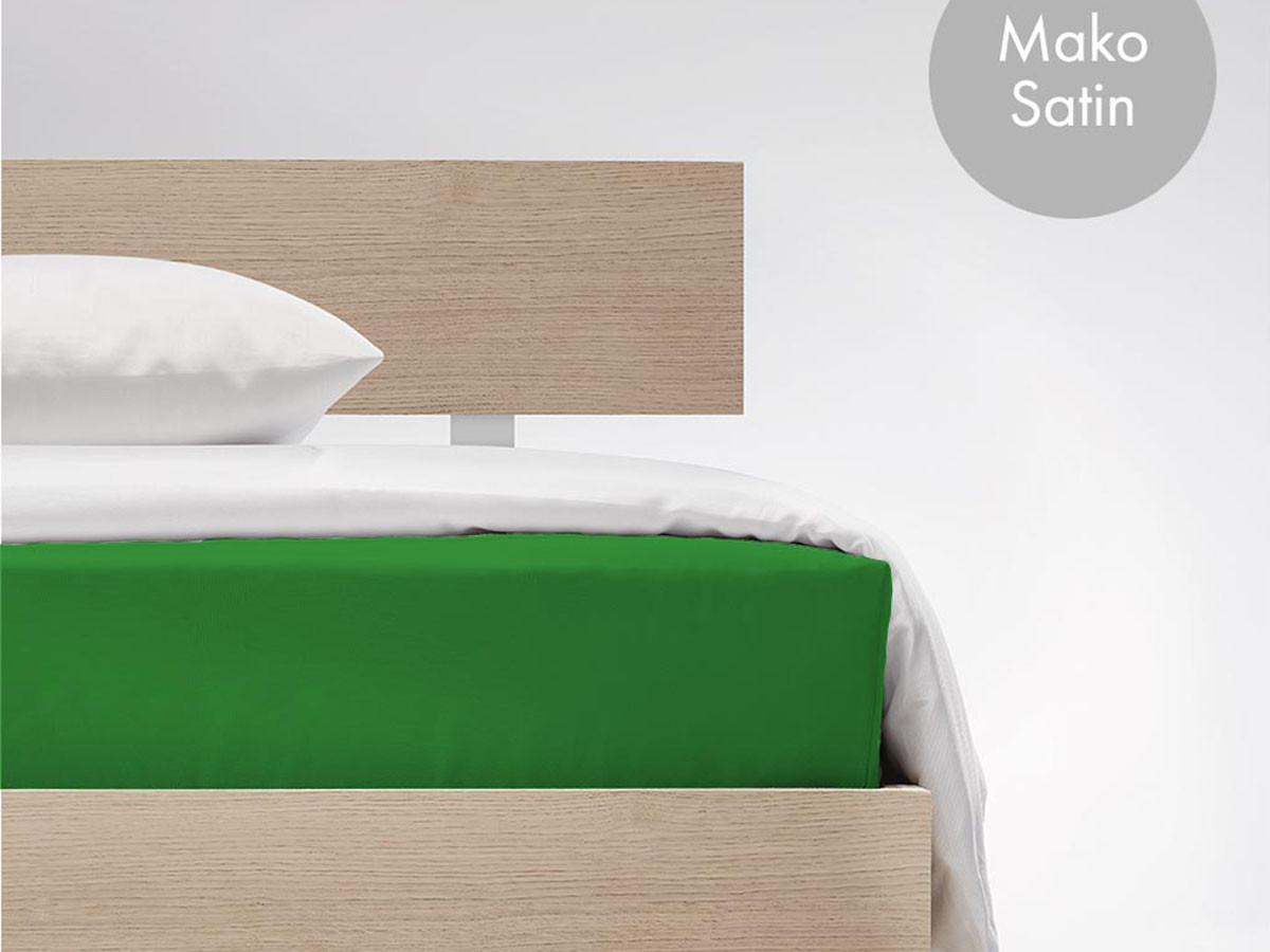 Prześcieradło Fleuresse Colours Fitted Grass 100x200