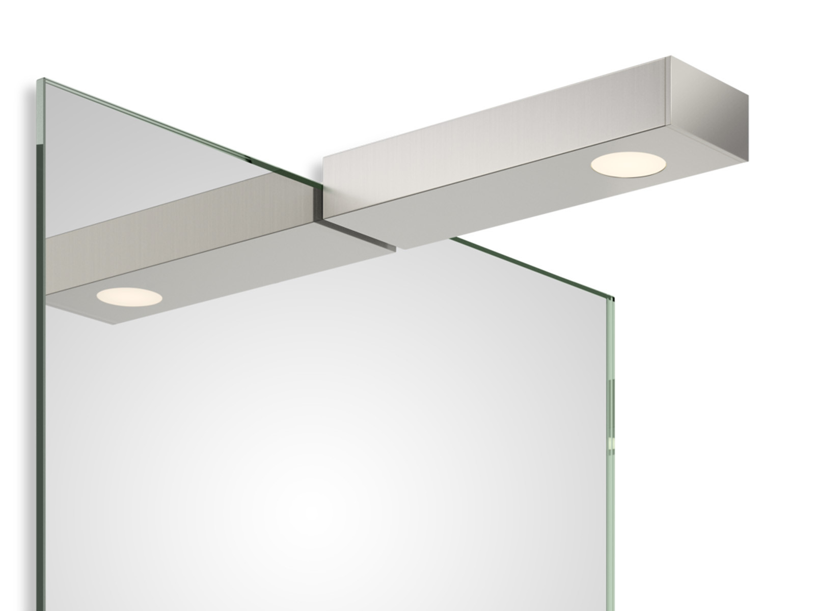 Lampa na lustro Decor Walther Flat 1 LED Nickel Satin