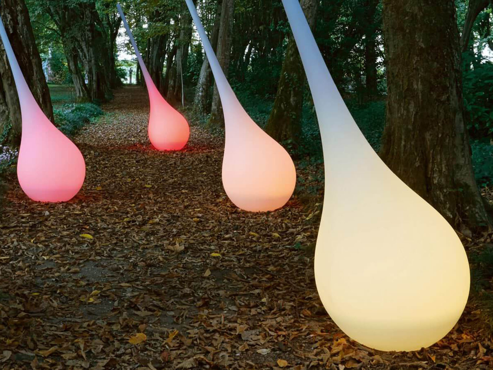 Lampa ogrodowa MyYour Ampolue XL RGB Led Battery