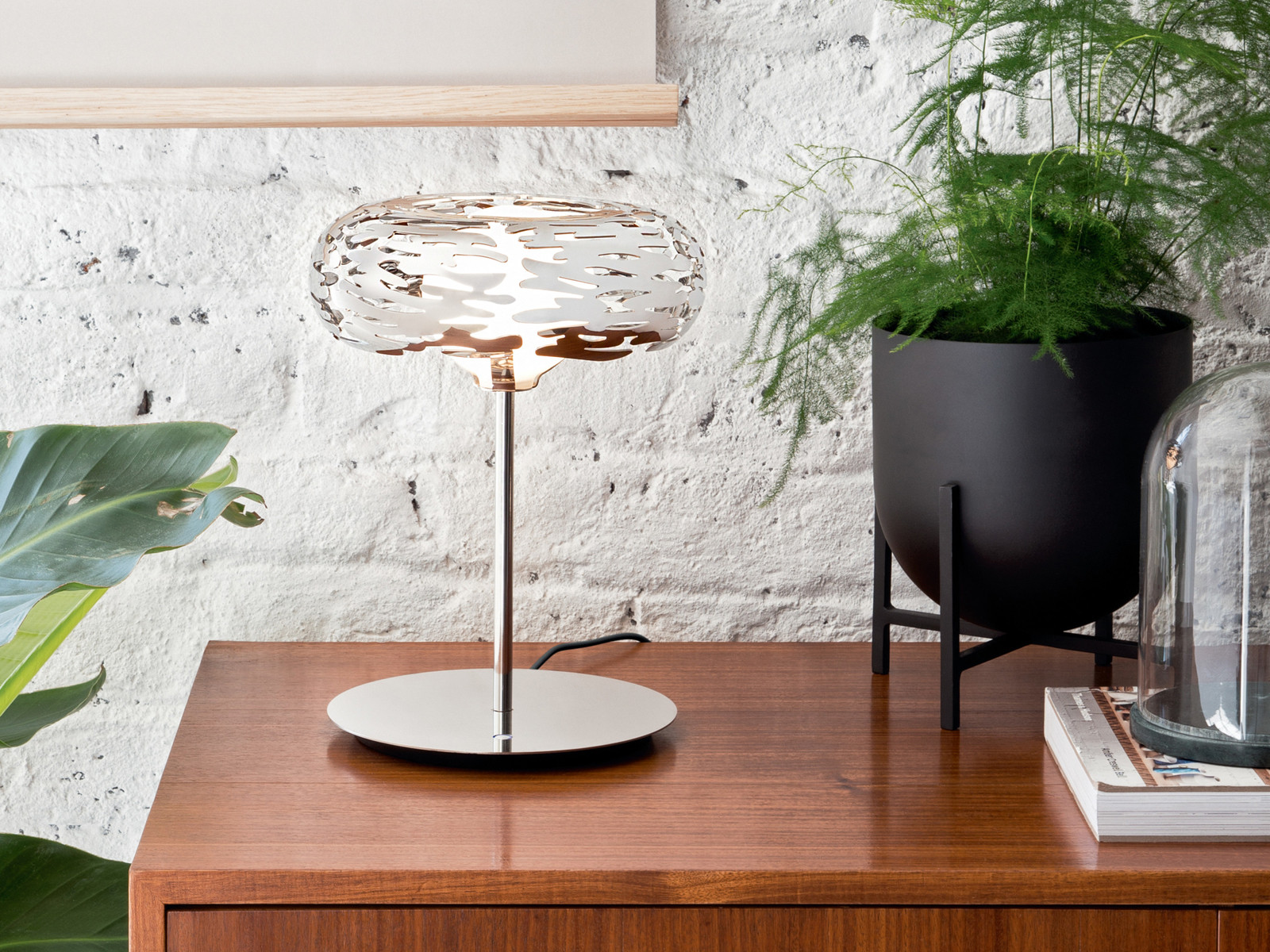 Lampa stołowa LED Alessi BM Barklamp Chrom