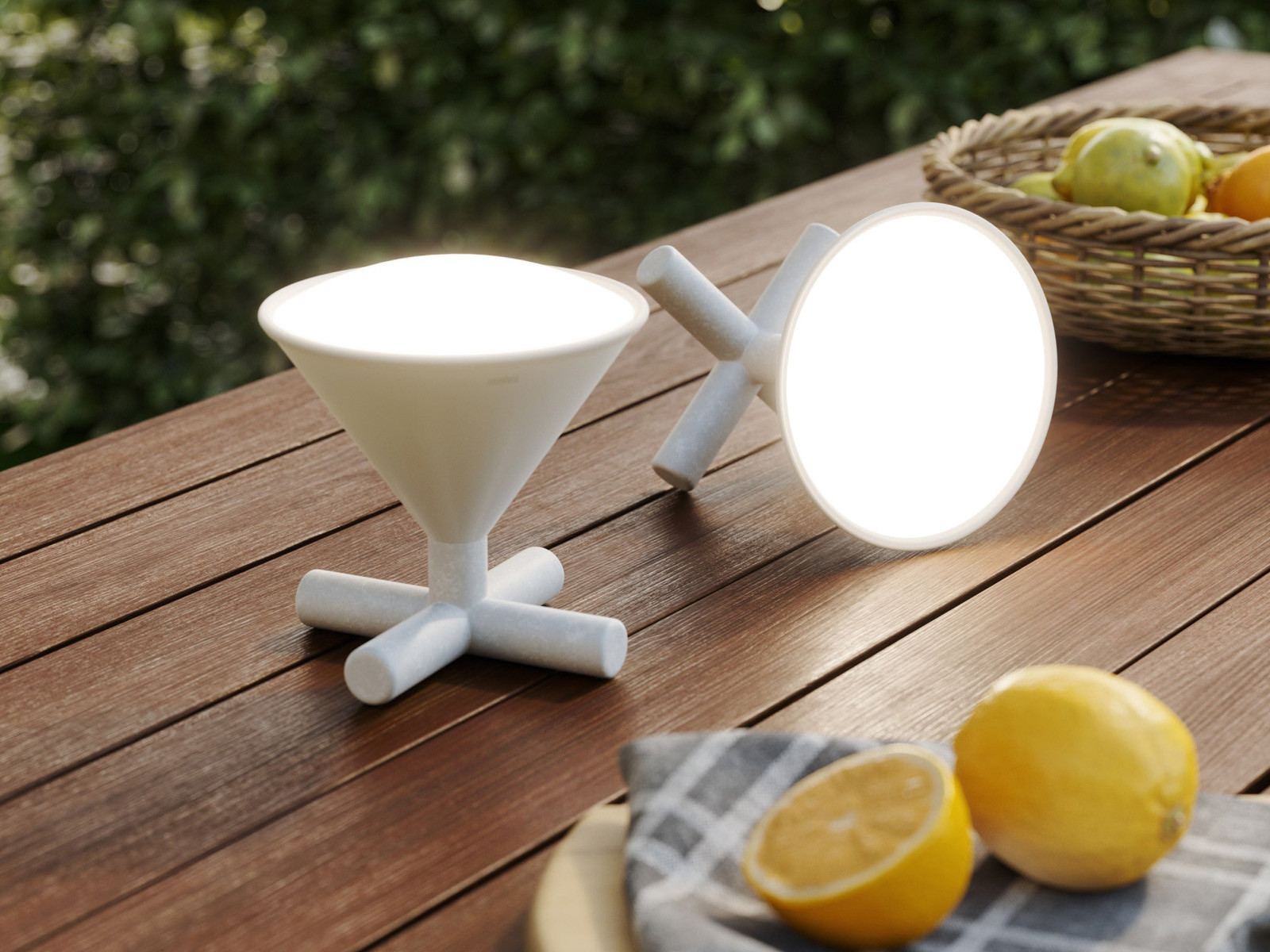 Lampka biurkowa LED Umbra Cono Grey