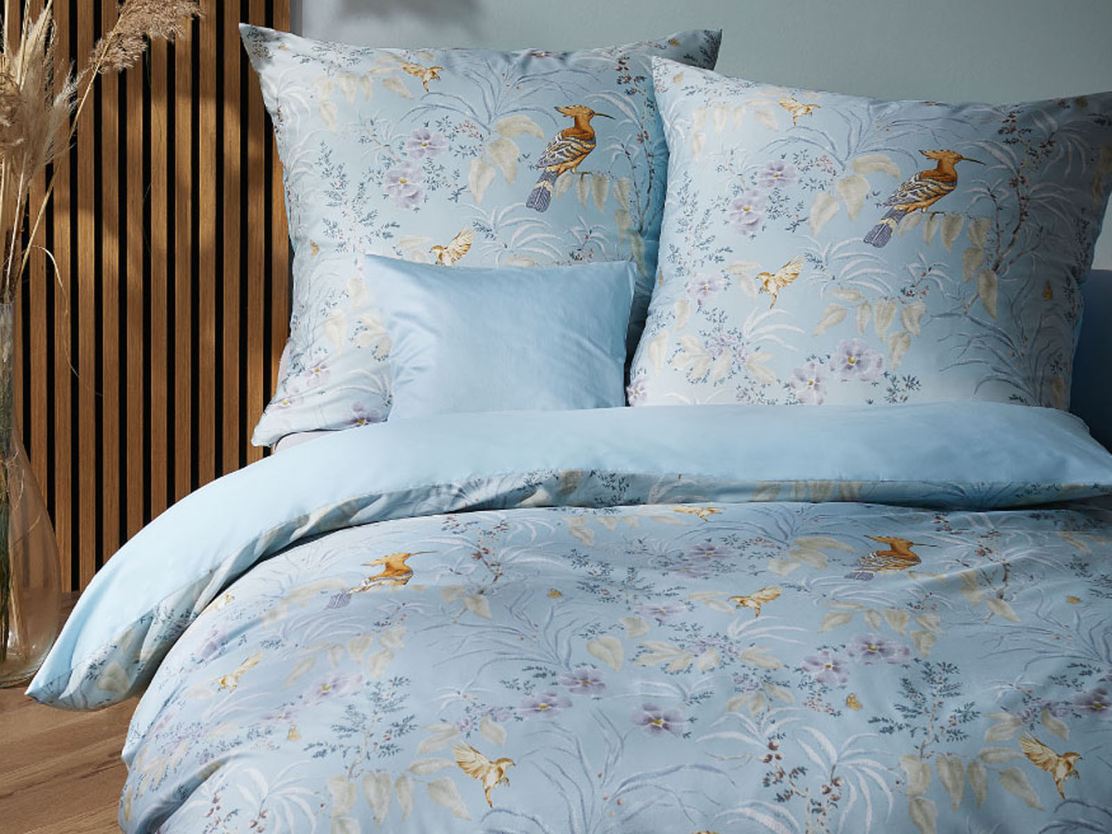 Pościel Fleuresse BP Satin HooPoo Blue 155x200