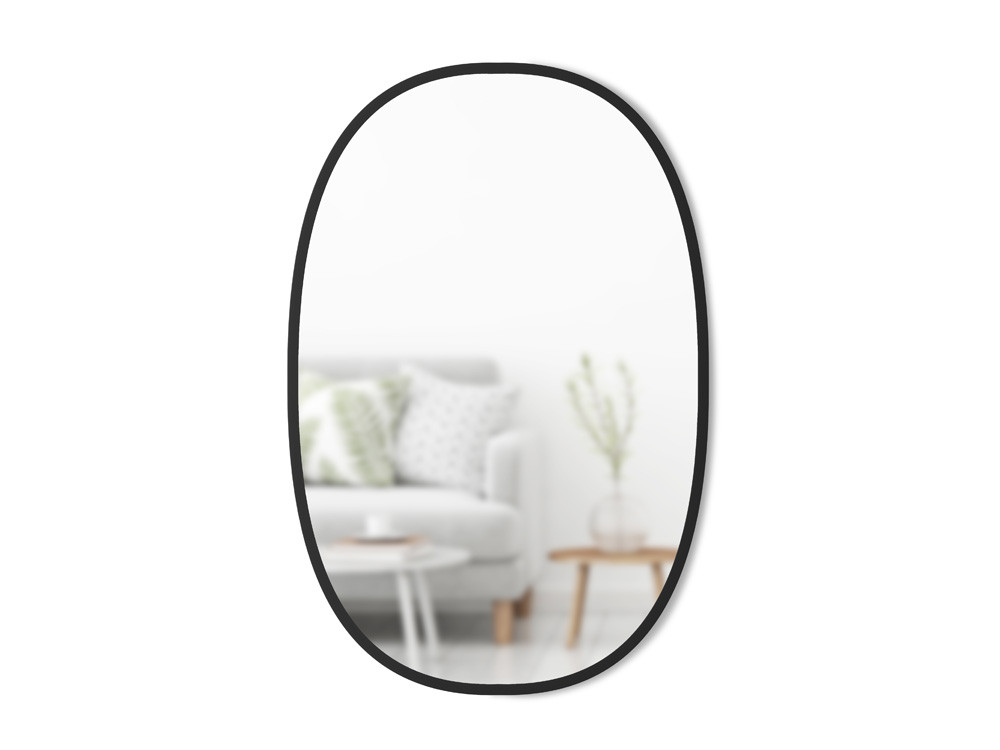 Lustro ścienne Umbra Hub Oval Black L