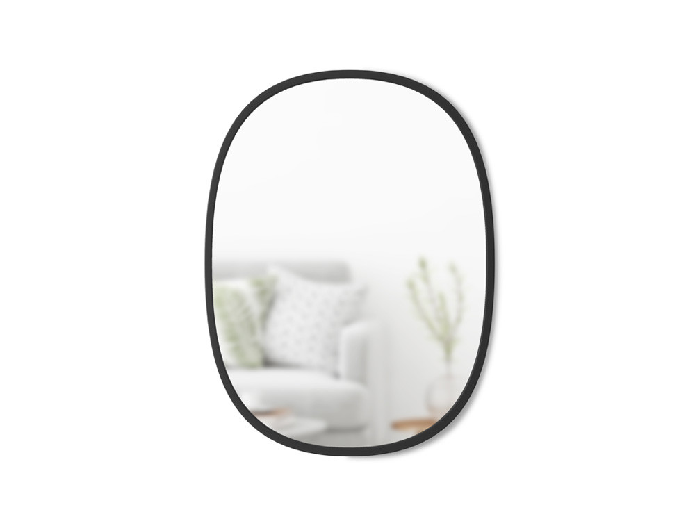 Lustro ścienne Umbra Hub Oval Black M