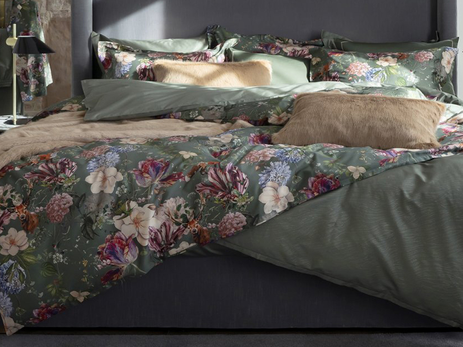 Pościel Decoflux Magic Garden Moss 160x200