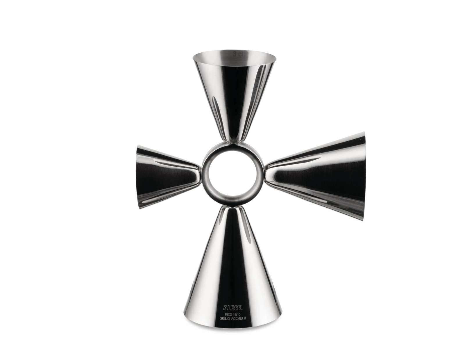 Miarka barmańska Alessi Quadri Combo