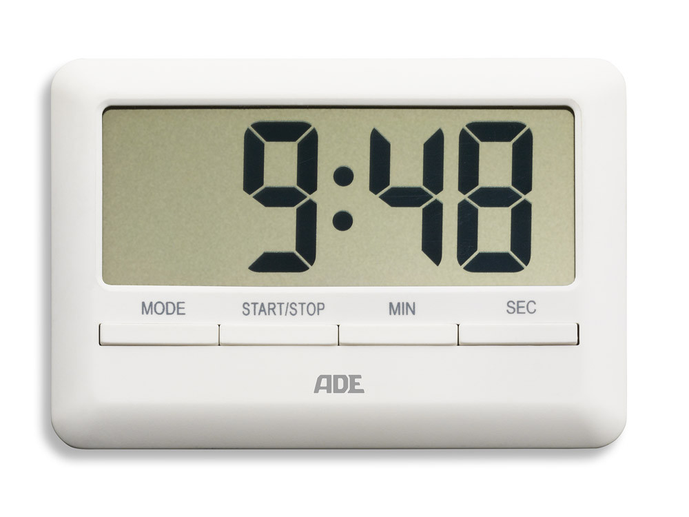 Minutnik elektroniczny ADE White