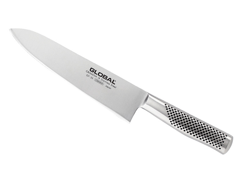 Nóż stalowy Global GF-Serie European Professional Chef's 21cm