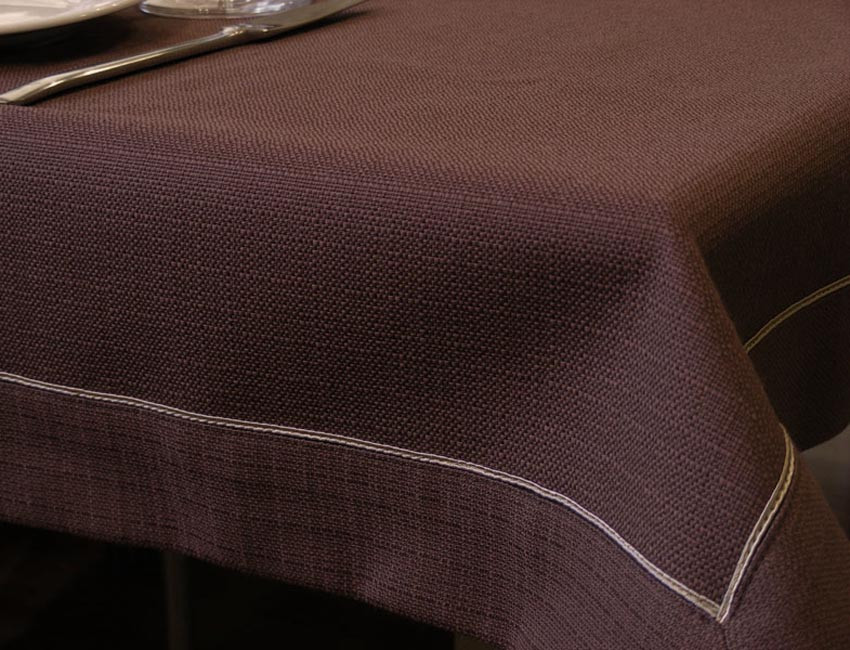 Obrus La Pura Simple Choco 140x280