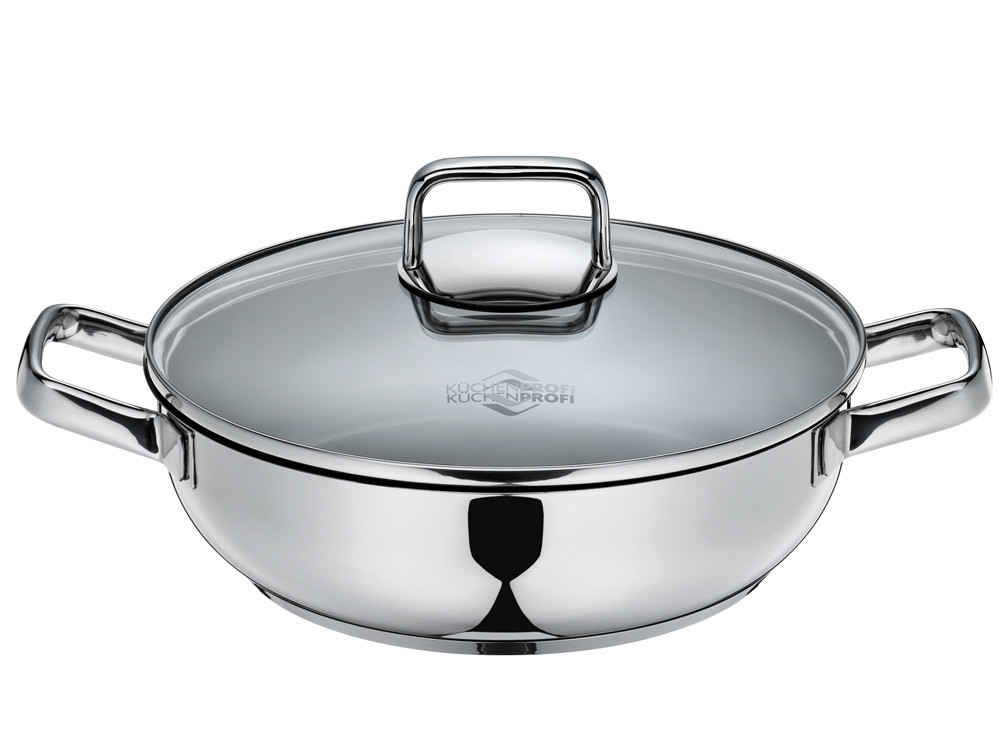 Patelnia do serwowania z pokrywką Kuchenprofi Pisa
