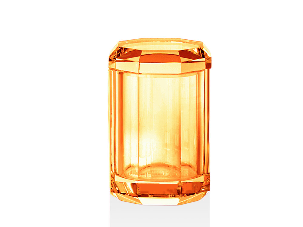 Pojemnik kosmetyczny Decor Walther KR BMD Crystal Amber