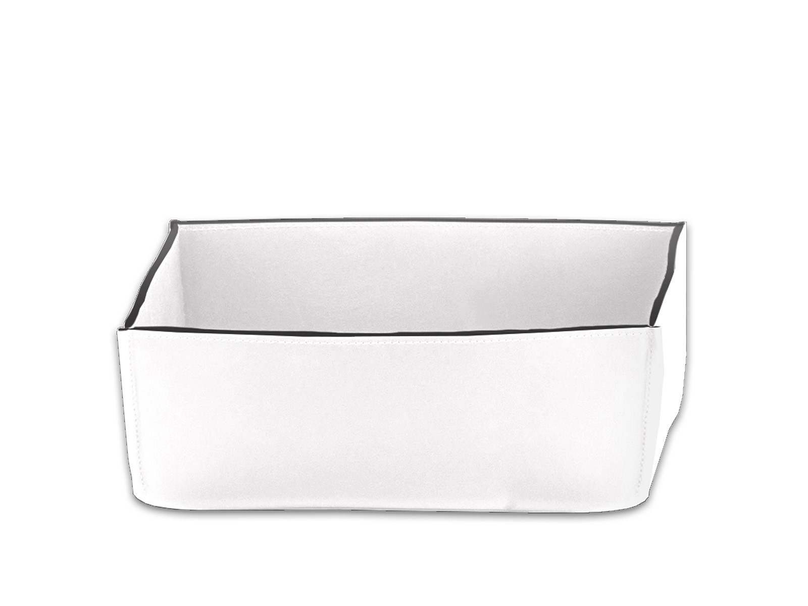 Pojemnik kosmetyczny Decor Walther Nappa UTB Leather Snow White