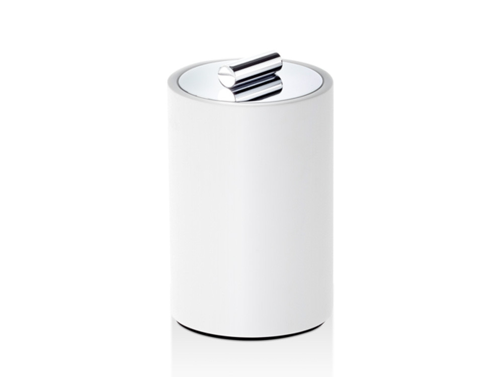 Pojemnik kosmetyczny Decor Walther Stone DMD M White Chrome