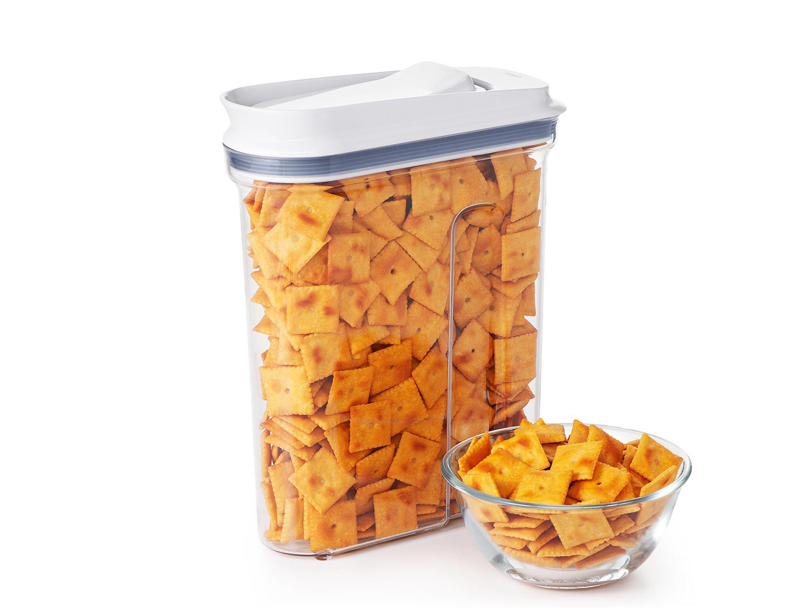 Pojemnik kuchenny hermetyczny z klapką OXO White 1,5 L