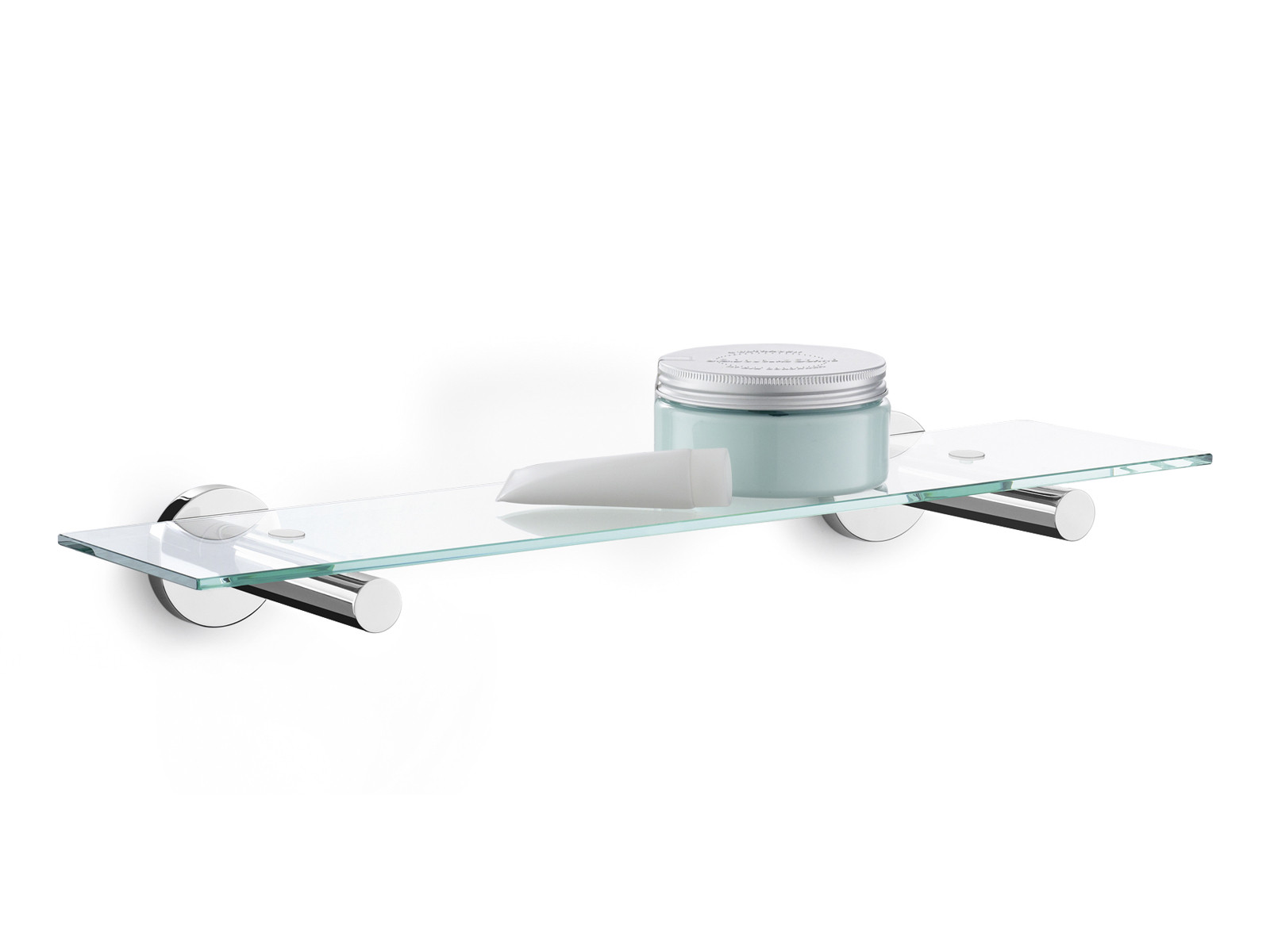 Półka łazienkowa ścienna Zack Scala Steel Polished