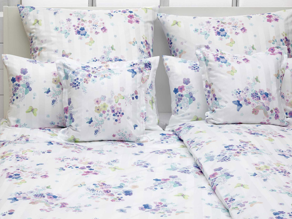 Pościel Elegante Farfalle Pink