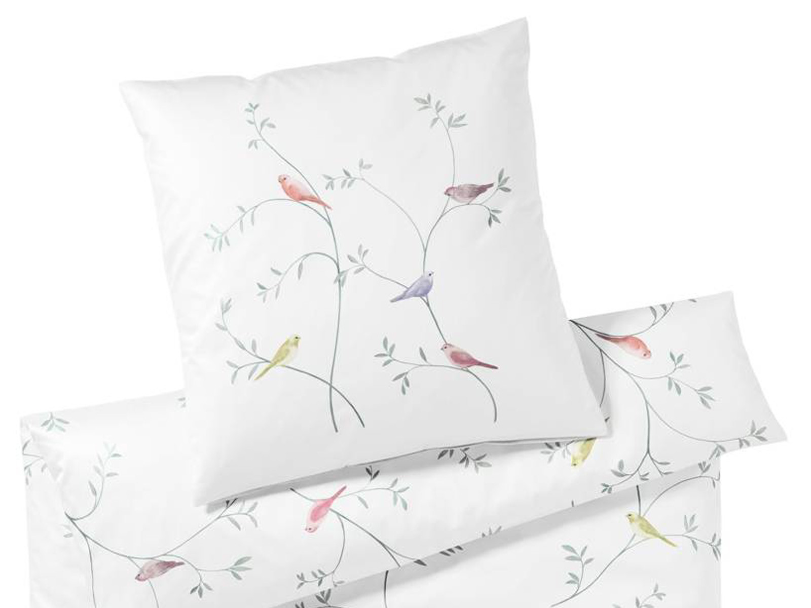 Pościel Elegante Garden Love White