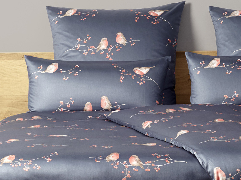 Pościel Elegante Melody Mako Antrahzit