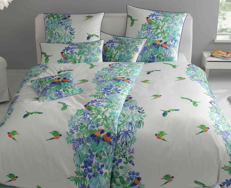 Pościel Elegante Paradiesvogel Blue