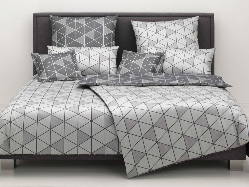 Pościel Elegante Triangel Grey