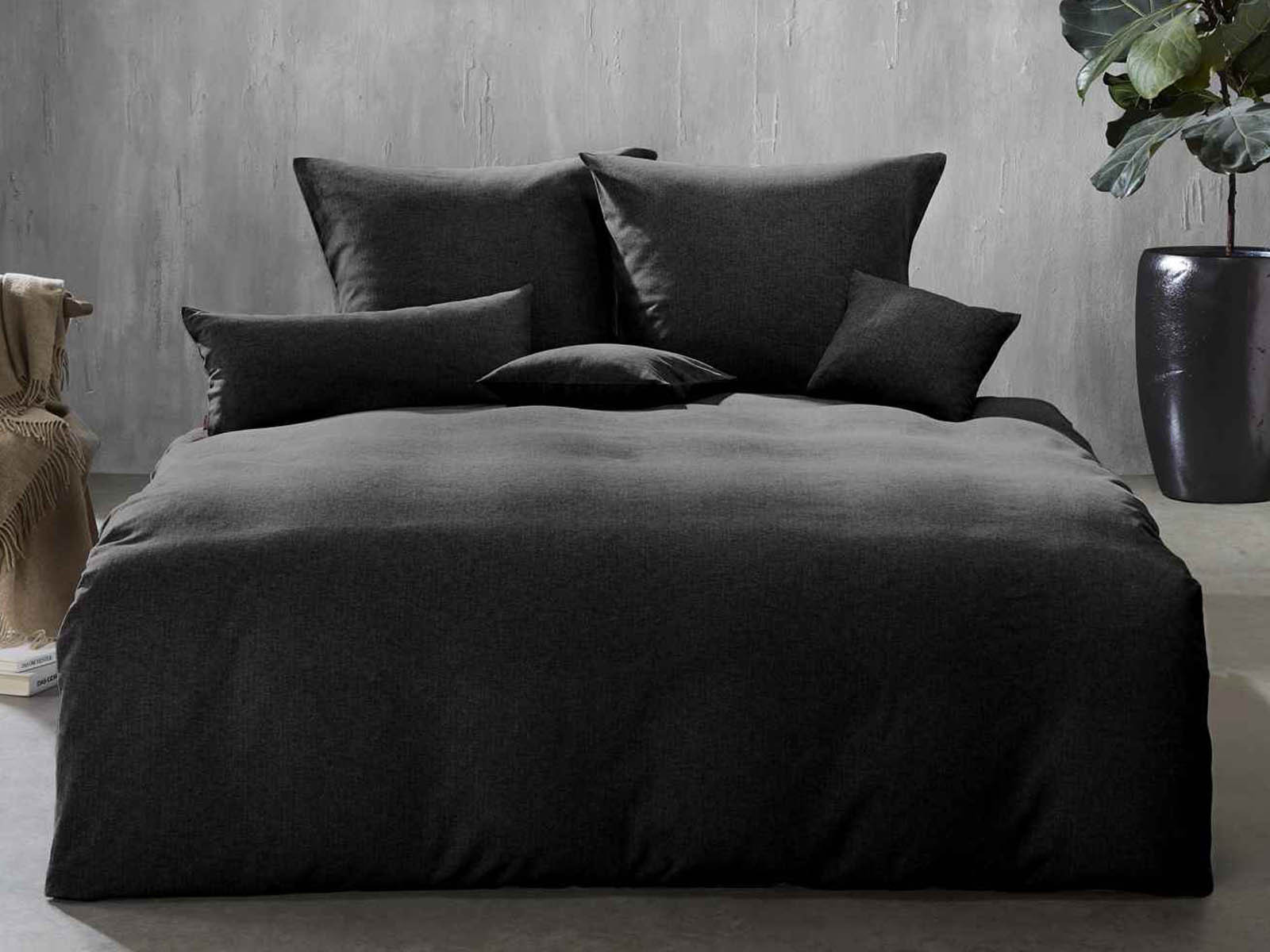 Pościel Fleuresse Lech Uni Alpine Antrazit 200x220