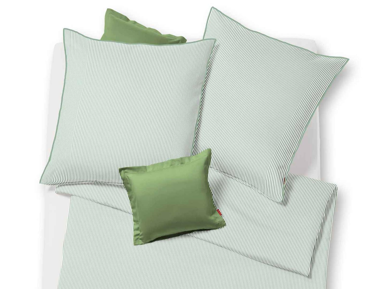 Pościel Fleuresse Modern Stripes Green 155x200