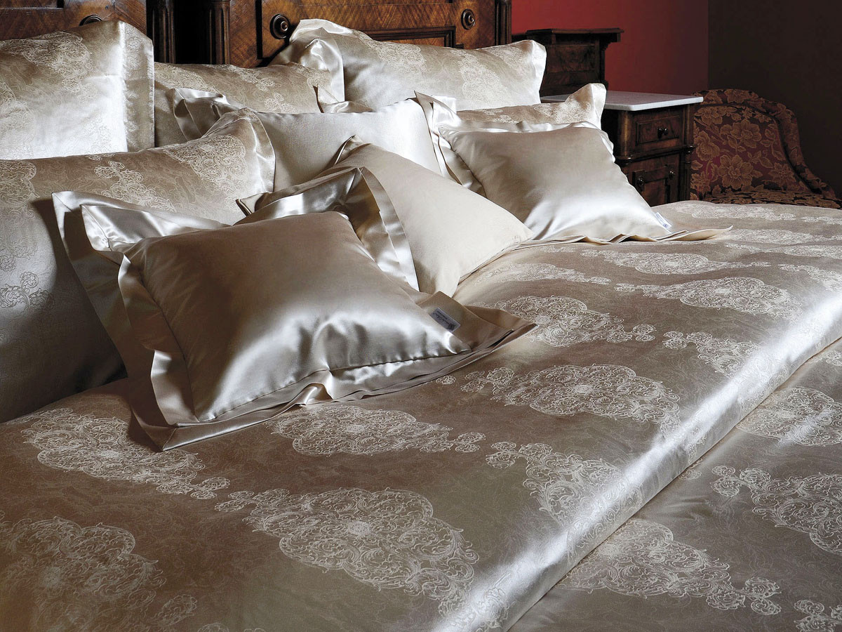 Pościel jedwabna Seidenweber Alba Tussah - poszewka na poduszkę 40x40