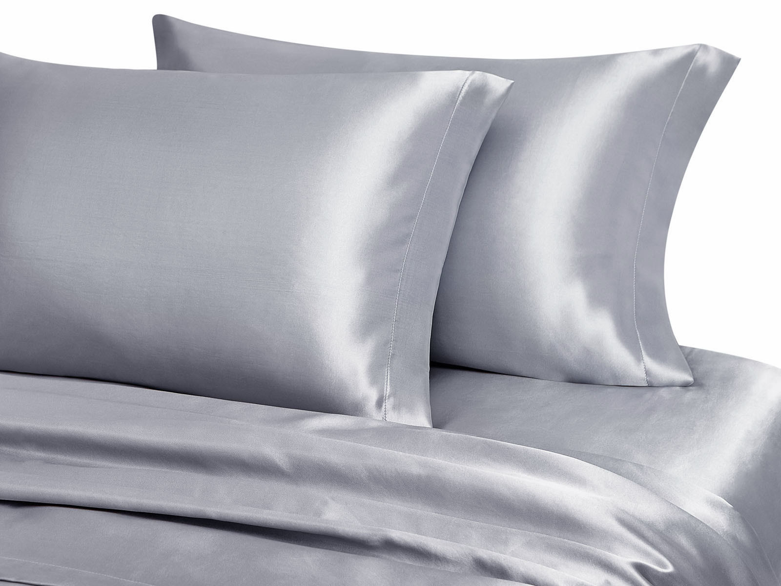 Pościel jedwabna Seidenweber Uni Marine - poszewka na kołdrę