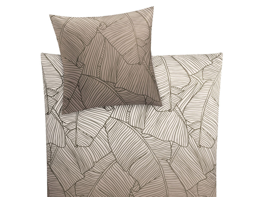 Pościel Kleine Wolke Vero Taupe 155x200