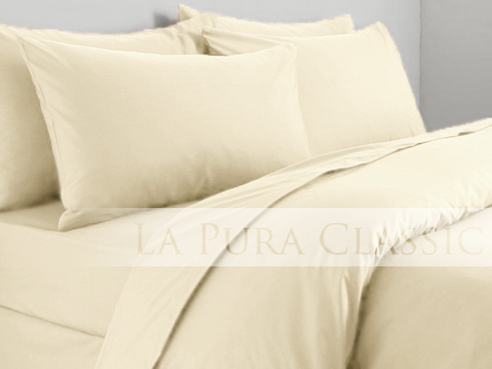 Pościel La Pura Uni Ecru 140x200