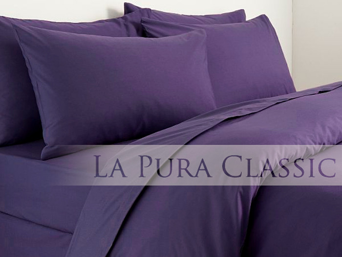 Pościel La Pura Uni Violet 140x200