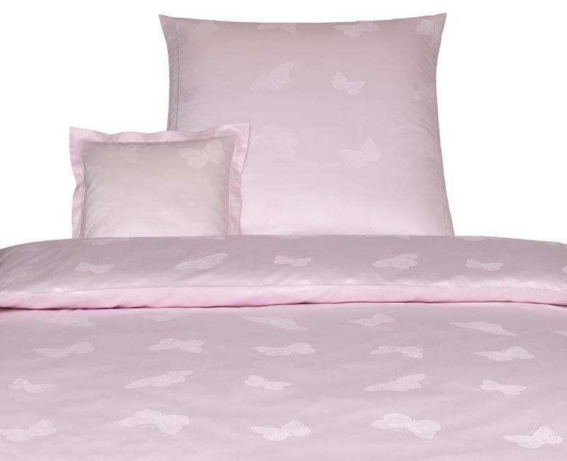 Poszewka Elegante Mariposa Pink 80x80